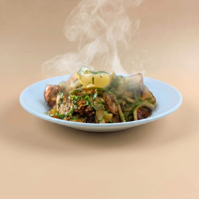 Lamb Booty Kebab.