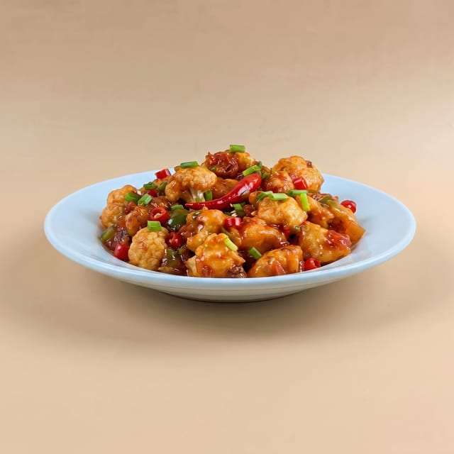 Veg Manchurian.