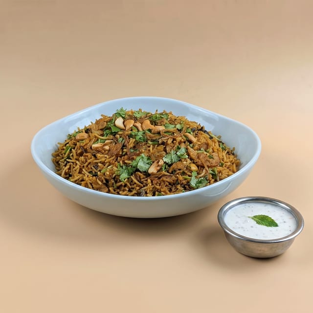 Veg Biryani.