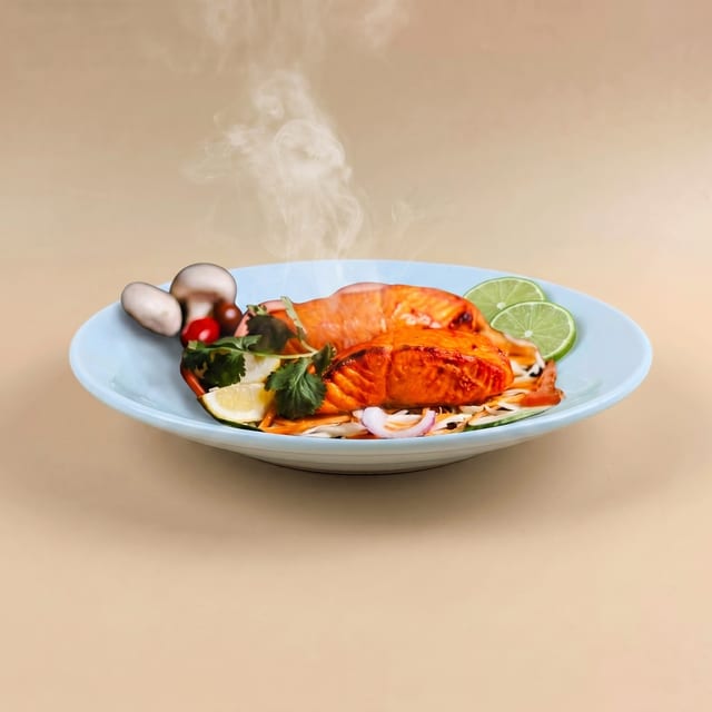 Salmon Tikka.
