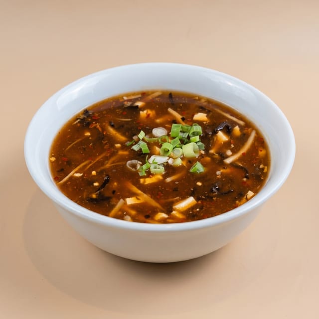 Veg Hot and Sour Soup.